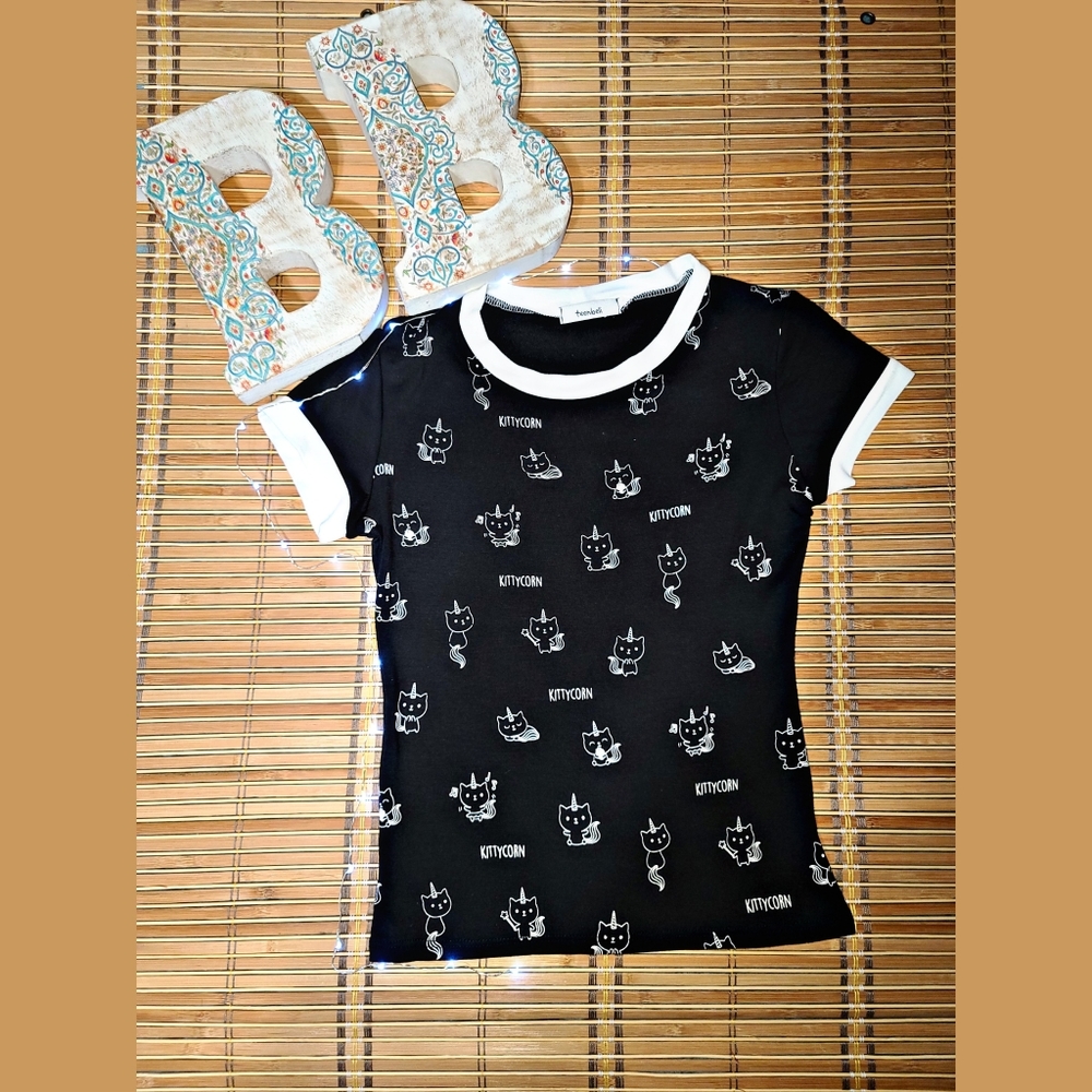 Kittycorn Teenbell top